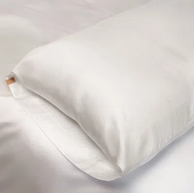 Lunya The Flipside Pillowcase In White