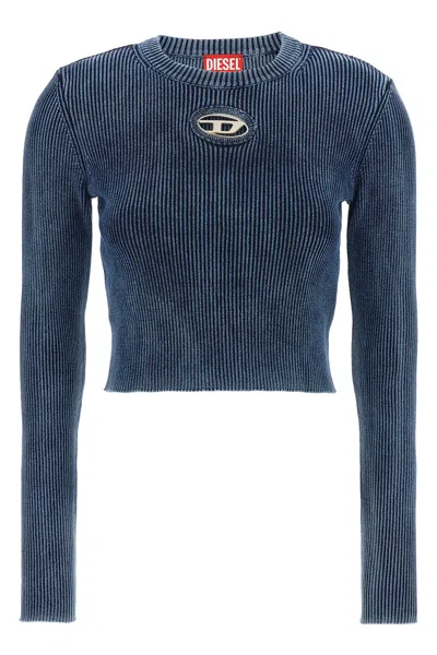 Diesel Tops With Logo In Blue