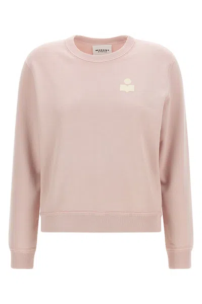 Isabel Marant Étoile 'maurine' Crew Neck Sweatshirt In Pink