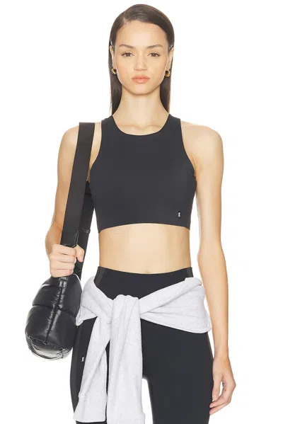 On Core 2-in-1 Crop Performance Tank In Black