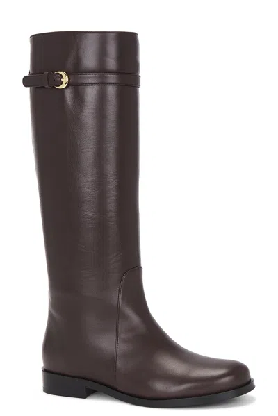 Staud Harlow Riding Boot In Brown