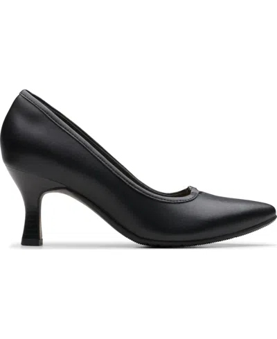 Clarks Women's Kataleyna West Slip-on Pumps In Black