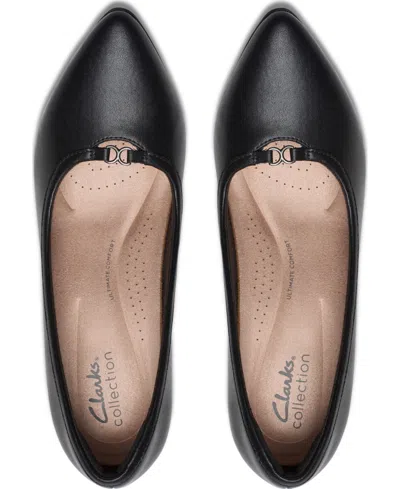 Clarks Women's Kataleyna West Slip-on Pumps In Black