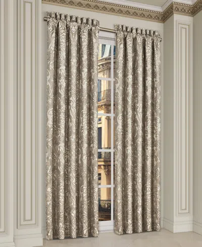 J Queen New York Brunello Window Panel Pair, 50" X 84" In Brown