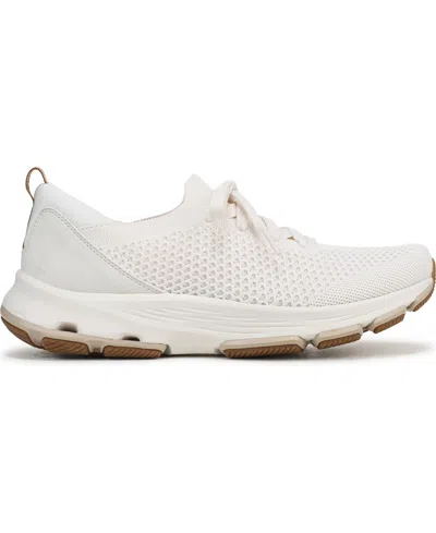 Ryka Devotion Fuse Womens Lace-up Knit Running & Training Shoes In White