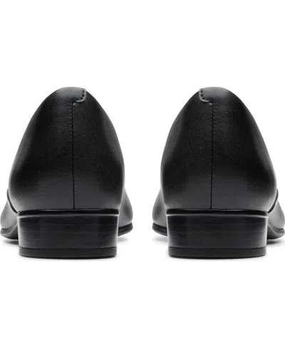 Clarks Women's Jazmynn Gem Round Toe Flats In Black