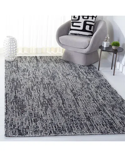 Safavieh Abstract Narla Hand-tufted Wool Rug In Gray