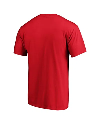 Fanatics Men's 2-piece Red/navy New Orleans Pelicans T-shirt And Shorts Combo Pack In Multi