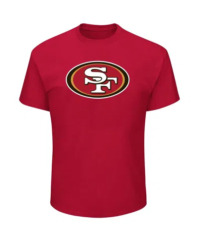 Fanatics Men's Brock Purdy Scarlet San Francisco 49ers Big Tall Player Name Number T-shirt In Red