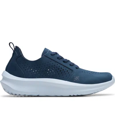 Clarks Women's Cloud Steppers Solevana Style Laceup Sneakers In Blue