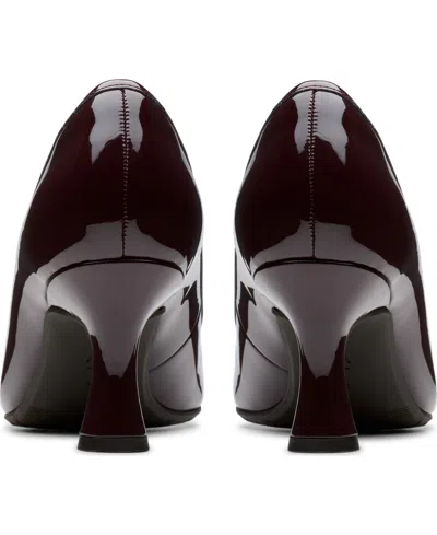 Clarks Kataleyna West In Burgundy