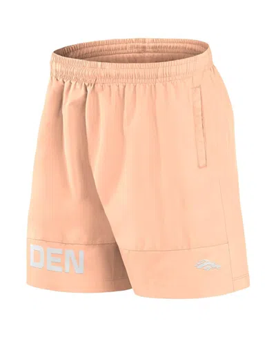 Fanatics Men's Light Pink Denver Broncos Elements Shorts In Pink