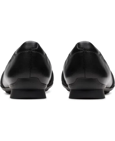Clarks Women's Jazmynn Gem Round Toe Flats In Black