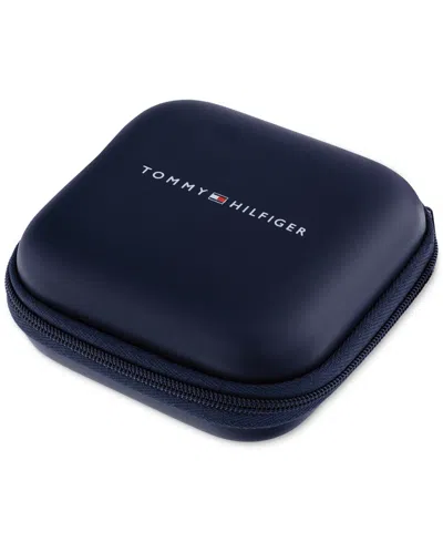 Tommy Hilfiger Crystal Accent Double In Silver