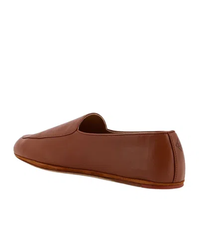 Loro Piana Women Anton Walk Leathr Loafers In Brown
