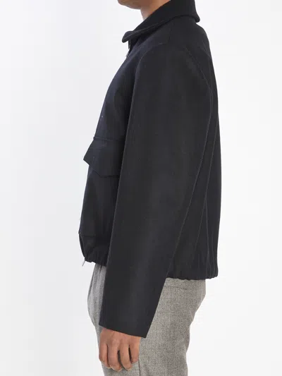 Barena Venezia Barena Wool-blend Tailored Bomber Jacket In Multi