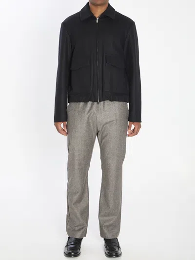 Barena Venezia Barena Wool-blend Tailored Bomber Jacket In Multi