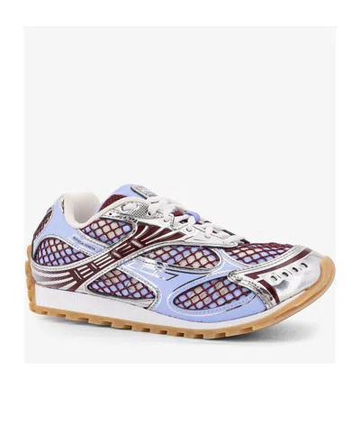 Bottega Veneta Orbit Sneakers Contrast Stitching Mesh Panels Rubber Sole In Multi
