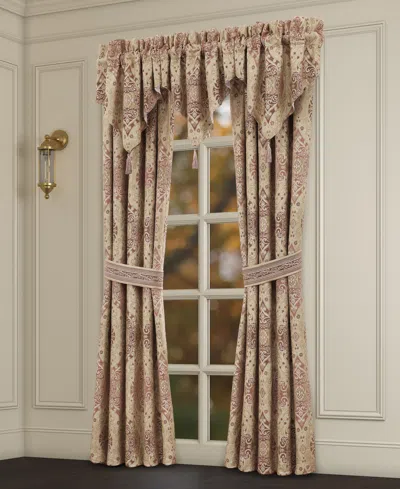 J Queen New York Weston Window Panel Pair, 50" X 95" In Brown