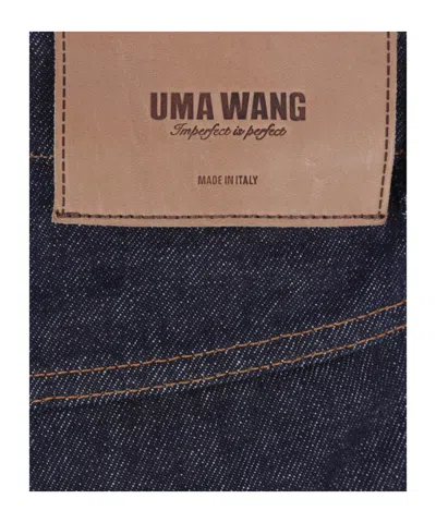 Uma Wang Phyllis Jeans In Denim In Blue