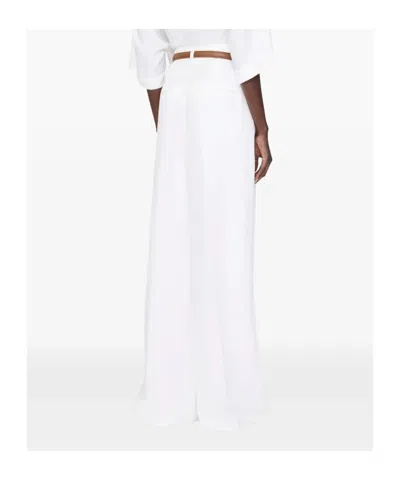 Anine Bing Belt Loops Slacks In Gray