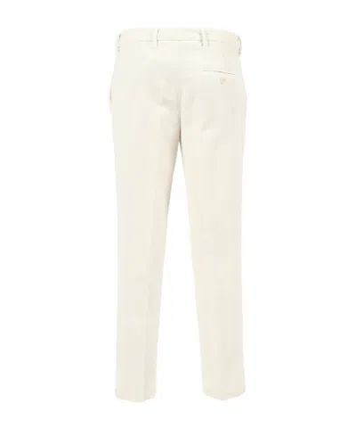 Aspesi Tailored Long Pants With Classic Button Closure In Neutral