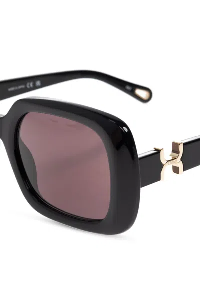 Chloé Full Frame Sunglasses In Black