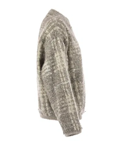 Brunello Cucinelli Sequin-embellished Chunky-knit Sweater In Brown