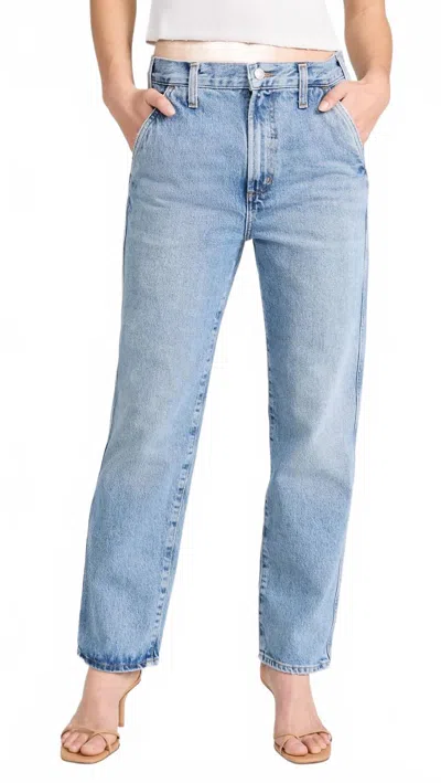 Agolde Cooper Trouser Jeans In Command In Blue