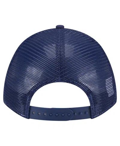 New Era Men's Light Blue/navy Colorado Rockies 2-tone Color Pack 9forty M-crown A-frame Adjustable Hat In Blue