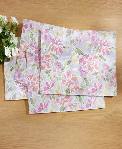 Izod Catalina Placemats 13" X 19", Set Of 4 In Multi