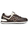 NEW BALANCE lateral logo patch sneakers,NBML574LUA11758085