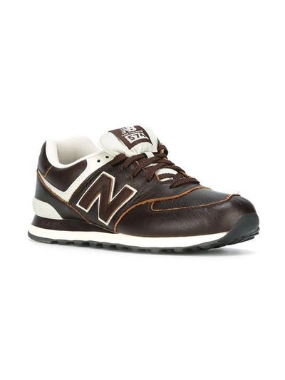 Shop New Balance Lateral Logo Patch Sneakers