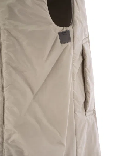 Max Mara The Cube Greengo Padded Gilet In Neutral