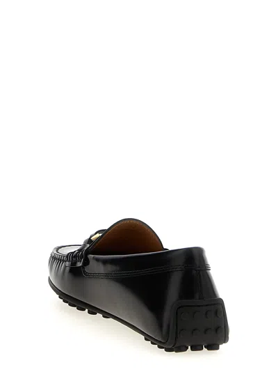 Tod's City Gommino Loafers In Black