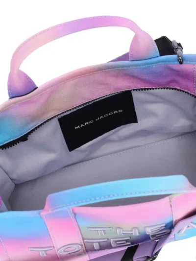 Marc Jacobs The Airbrush Canvas Medium Tote Bag In Multi