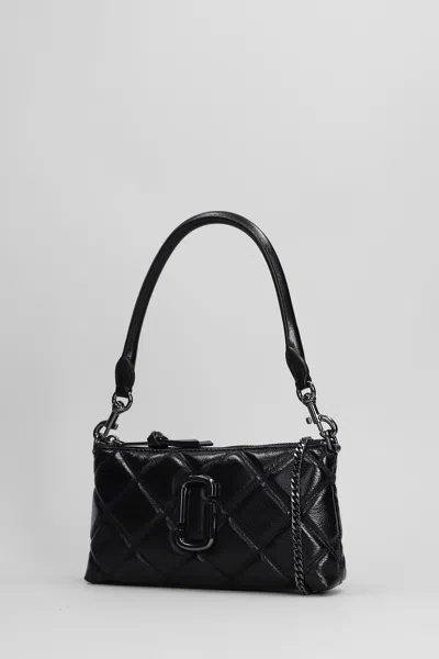 Marc Jacobs Borsa A Spalla In Pelle Nera  Donna In Black