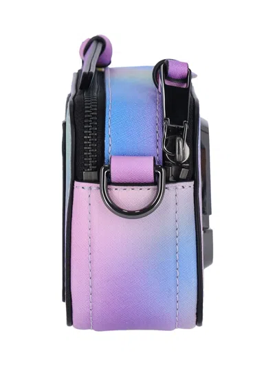 Marc Jacobs The Snapshot Shoulder Bag In Multicolor Leather In Multi