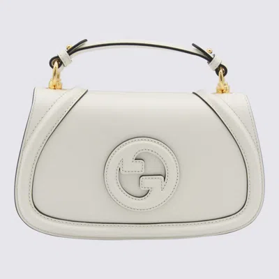 Gucci White Leather Blondie Medium Shoulder Bag