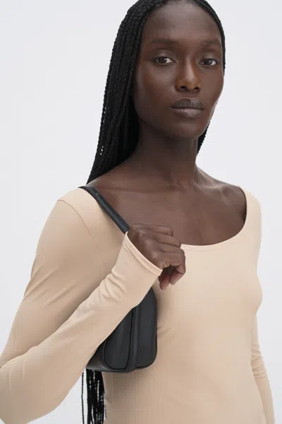 Filippa K Ballet Top In Brown