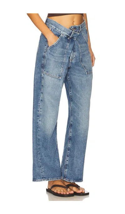 Citizen Of Humanity Ines Utility Trouser In Multi