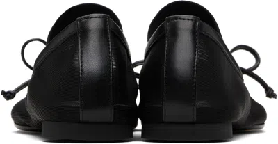 Mm6 Maison Margiela Mm6 By Maison Margiela "anatomic" Ballet Flats – Black In Black