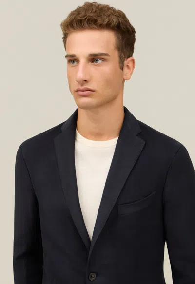 Boglioli Garment Dyed Moleskin K-jacket In Black