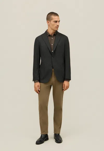 Boglioli Flannel K-jacket In Black