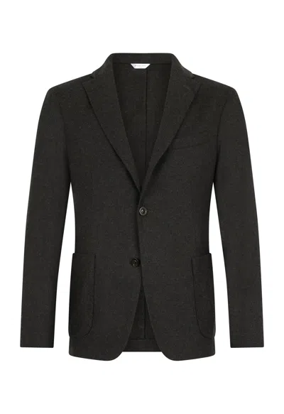 Boglioli Flannel K-jacket In Black