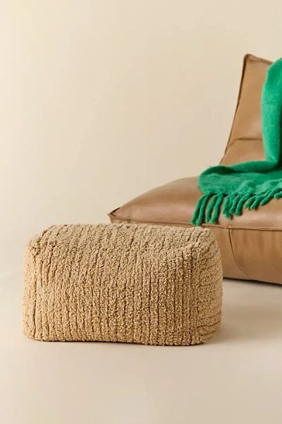 Lorena Canals Haystack Fleece Pouf In Neutral At Urban Outfitters In Brown