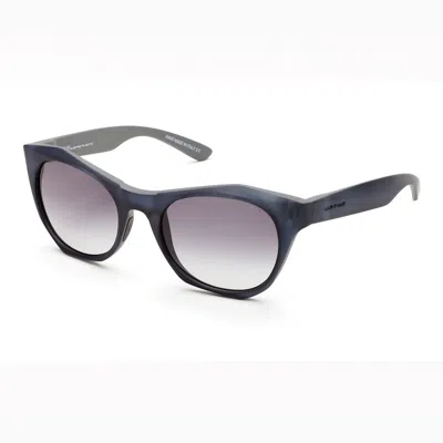 Italia Independent Blue Acetate Sunglasses In Black