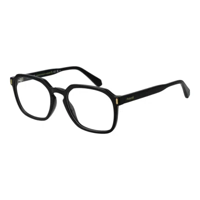 Polaroid Black Unisex Optical Frames In Black