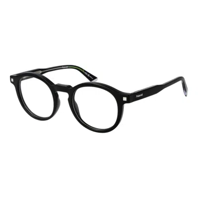 Polaroid Black Men Optical Frames In Black