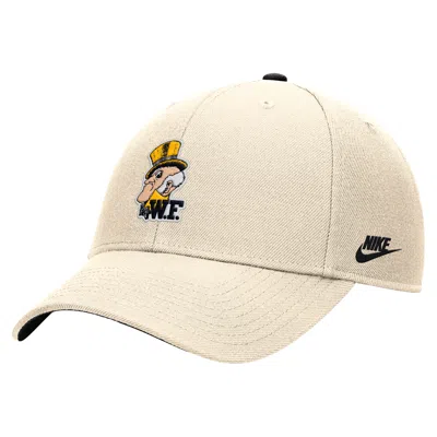 Nike Wake Forest Rise  Unisex College Adjustable Cap In Neutral